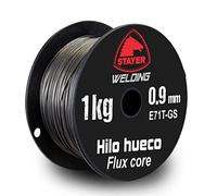 Bobina de hilo Flux Core (hilo hueco) de 0.45Kg. 0.9mm.