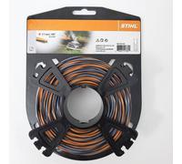 Bobina Filo Nylon STIHL CF3 Pro 2,7 MM Cruz De 53M Cortador de Cepillo