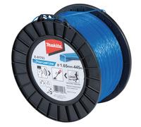 Makita E-01753 Desbrozadora de hilo azul con hoja de trébol 1,65mm 445m