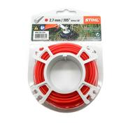 Bobina De Hilo Redondo Color Rojo STIHL Diámetro 2.7 Mm Para Desbrozadora