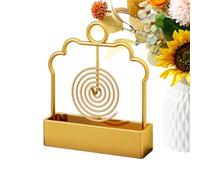 Bobina de incense Holder with Ash Catcher Handle | Metal resistente al calor