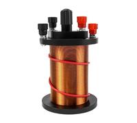 Bobina de inducción electromagnética científica, aparato de física para enseñar teorías electromagnéticas, gran bobina de experimento de física