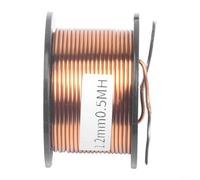 Bobina de inductor Air-Core de 0,5 mH con conductor de cobre sin oxígeno de 1,2 mm diseñado para división de frecuencia de cruce de audio consistente