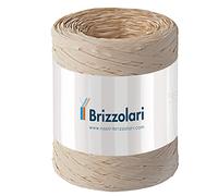 Bobina de rafia sintética (poliraphia), 5 mm x 200 metros, color natural