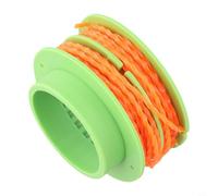 Bobina de recortadora de línea preenrollada de 2,4 mm x 15 pies de nailon trenzado de repuesto para EGO ST1500E ST1500-S BC1500E Easy Wrap Bump Head