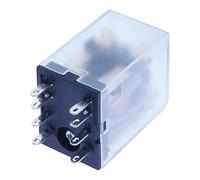 Bobina de relé de potencia General MY2 DPDT MY2NJ Relais DC 12v/24v AC 110v/220v interruptor con Base 1 Uds(DC,220V)