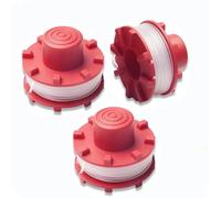 Bobina de repuesto de 3 piezas, compatible con Einhell GE-CT 36/30Li E, accesorio para desbrozadora, reemplaza Einhell 3405096 bobinas de repuesto.