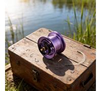 Bobina de repuesto de 7,7 g para Shimano Alphas SV TW 21/22 Baitcasting | Carrete de aluminio ultra duro 7075, 100 m YGK 1.0 capacidad de línea, 1-15 g de peso de cebo, dorado