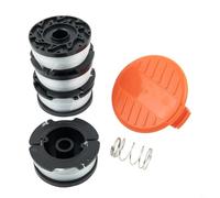 Bobina de repuesto de alimentación automática con tapa AF100 para recortadoras de césped compatible con GL280 GL301 GL425 GL430 GL555 GLC2500 GL500 28SB y más modelos