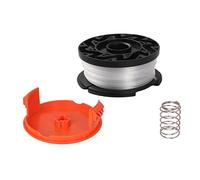 Bobina de Repuesto de Recortadora,Carretes de Cortacésped,Carretes para Cortadora de Black y Decker,Carretes de Cortacésped,con Tapa de Bobina y Resorte Bobinas de Línea de Carrete,1 Set