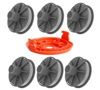 Bobina de repuesto para cortacésped Gardena 5307-20, 6,1 m x 1,65 mm, para cortacésped Gardena EasyCut ComfortCut PowerCut SmallCut (6 bobinas + 1 cubierta)