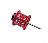 Bobina de repuesto para Daiwa Tatula Tw 100 100 para Ct 100 Salamandura 150 Carretes 19 24 Modelos Copa de alambre de metal para fundición de cebo ligero rojo (rojo)
