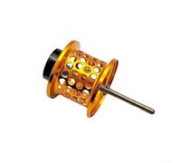 Bobina de repuesto para Daiwa Tatula Tw 100 100 para Ct 100 Salamandura 150 Carretes 19 24 Modelos Copa de alambre de metal para fundición de cebo ligero Rojo (dorado)