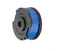 Bobina de repuesto para desbrozadora, carrete de línea giratoria para recortadoras inalámbricas Ryobi-AC14RL3A/AC14HCA de 18 V a 40 V, línea de nailon azul redonda de 1.65 mm, longitud de 11 pies (1