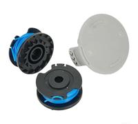 Bobina de repuesto para desbrozadora eléctrica Kärcher LTR 18-30, carrete de repuesto para desbrozadora eléctrica, bobina y bobina de hilo RY124 2.444-016.0 (3 unidades)