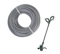 Bobina de repuesto para recortadora, adecuada para Bosch F016800462 24 M x 1,6 mm, universal GrassCut 18/18-26/18-260