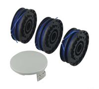 Bobina de repuesto para recortadora de cuerdas para RAC123 5132002671 se adapta a RLT4027 RLT4125 RLT5027 proporciona una línea de nailon fuerte para un corte eficaz de césped y un uso prolongado (3+1