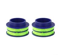 Bobina de repuesto para recortadora de hilo 0 de 8 pulgadas de diámetro, carrete de 20 pies para recortadora de cuerdas 12403 que ofrece una e corte mejorada (2 piezas)