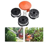 Bobina de repuesto para recortadora de hilo AF-100 Eater 3/6 con alimentación automática de línea de nailon de 30 pies de diámetro adecuado para múltiples modelos (3+1+1)