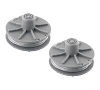Bobina de repuesto para SmallCut 300 350/23 para EasyCut 400/25 450/25 Plus 500/27, cubierta de cabezal de alimentación automática de 1,65 mm x 10 m, paquete de 2