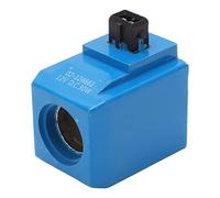 Bobina de Solenoide Aramox, Bobina de Solenoide 02-124661 12V 30W Reemplazo de Bobina de Válvula Solenoide de Excavadora de Pasador Redondo para JCB 3c 3cx 3d 3dx 4c 4cx 1400b