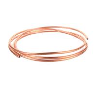Bobina de tubo de cobre de 1 metro (1,6 mm a 25 mm de diámetro), ideal for fontanería, calefacción y refrigeración.(1.7mm x 0.5mm x 1 M)