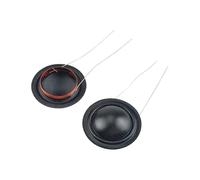Bobina de Tweeter de Membrana de Seda Negra, 19,4mm, 19,43, Sonido de 19,5 núcleos, Cable Redondo KSV unidireccional, 4OHM, 2 uds.
