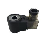 Bobina de válvula de cartucho de electroválvula hidráulica, diámetro interior 13, altura 37, CA 220 V, CC 24 V(DC24V)