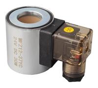 Bobina de válvula hidráulica solenoide MFB12-37YC AC220V MFZ12-37YC DC24V agujero interior 23mm altura 51mm (Size : DC12V)