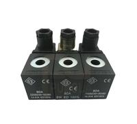 Bobina de válvula solenoide 220V/230V 14.5VA/8W SA4251 Orificio grande 13 mm Orificio pequeño 10 mm Altura 39 mm 12 V 24 V 110 V (Size : AC110V 14.5VA)