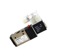 Bobina de válvula solenoide 4V210-08 3V210-08 4V220-06/08 4V230C 2V025-06/08 3V1-06 tipo 24VDC 12V DC 220V AC 110V AC 220V(Red)