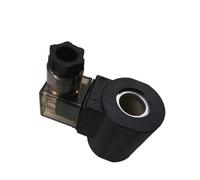 Bobina de válvula solenoide, cartucho roscado, electroimán HC 13 14 16 20 23 26, orificio interior, 12 V, 24 V, 110 V, 220 V, altura 37 mm/51 mm(Hc Inner Hole 14,220 Volt)