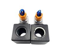 Bobina de válvula solenoide for control hidráulico, orificio interior de 22 mm de largo y 45 mm de diámetro, CA 110 V/220 V, 1 unidad(MFJ12-54YC AC220V)