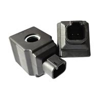 Bobina de válvula solenoide giratoria de bloqueo de seguridad for piloto de excavadora, 1 unidad, C13DM24/14 12/14 UN-D(12V)