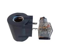Bobina De Válvula Solenoide Hidráulica, Diámetro Del Orificio: 16 Mm, Altura: 51 Mm, Redonda, CA 24 V, CC 24 V, 12 V, CA 220 V, Bobina De Cobre.(AC220V)