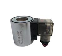 Bobina de válvula solenoide hidráulica MFB12-37YC MFZ12-37YC 30W AC220V AC110V DC24V DC12V DC48V DC60V Diámetro del orificio 23mm Altura 51mm (Size : MFB12-37YC AC220V)