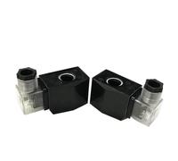 Bobina de válvula solenoide normalmente cerrada, impermeable, IP65, de 3/8", 1/2", 3/4", 1" y 1-1/4", con indicador LED, 220 V CA, 12 V CC y 24 V CC(380V)