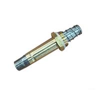 Bobina de válvula solenoide reguladora de dióxido de carbono para acuarios de peceras, diámetro exterior de rosca de 8 mm, posición de llave de 13 mm, longitud total de 52 mm, prensa de metal (1)