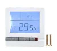 Bobina de Ventilador de termostato, Controlador de Aire Acondicionado Multifuncional con función de ventilación LCD AC220V para Restaurante en casa