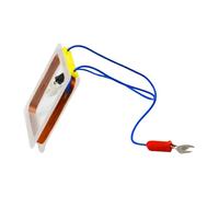 Bobina electromagnética cuadrada de cobre para enseñanza de física para experimento de laboratorio escolar para pruebas electrónicas, equipo de estudio electromagnético