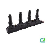 Bobina Encendido Enroscado Incl. Conector de Bujía 6-polig HELLA para Y A. Agila