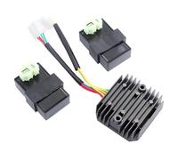 Bobina Encendido Kit Rectificador Regulador Voltaje Bobina Encendido para Caja CDI para XL600V para Transalp para XRV 650 para África 30410-MM9-830 30410-MS8-610 MS8 Bobinas Encendido