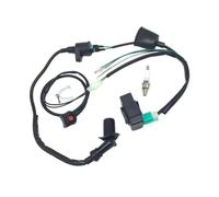 Bobina Encendido Moto ATT-Motors Cableado Telar Arnés Kill Switch Bobina De Encendido CDI Para 50Cc-160Cc SSR Thumpstar Kick Start Pit Dirt Bike
