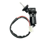 Bobina Encendido Motocicleta Interruptor Encendido 4 Pines con Cerradura Eléctrica Y Llave con Cubierta Antipolvo Motos Todoterreno 50 90 110 125 CC Vehículos Todoterreno