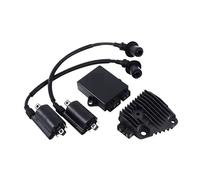 Bobina encendido motocicleta Juego de bobinas reguladoras encendido caja CDI para motocicleta para Yamaha XV250 250 Route 66