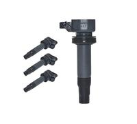 Bobina encendido motor Compatible con Daihatsu para Mira 1998 1999 2000 2001 2002 2003 90048-52125 099700-0350 90048-52126 Conjunto de bobinas de encendido(4pcs)
