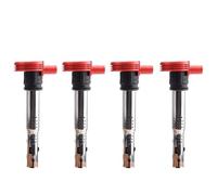 Bobina encendido motor Compatible Con VW Para J&etta Para Golf Para Passat Para Tiguan Para CC 06E905115 ABCDE 07K905715F 4 Uds Bobina De Encendido De Coche