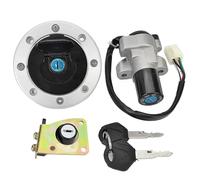 Bobina Encendido Tapa Combustible Interruptor Encendido Cerradura Asiento con/Kit Llave para Suzuki GS500 GS 500 1989-2009 2010 2011 2012 Bobina Motocicleta(1989-2000)