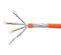 EQUIP Cable de Red Cat7 S/FTP Naranja 200 m AWG23 LSZH 187323 - Cable Ethernet para Instalación, Cumple CPR/CE