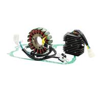 Bobina Estator Magneto Junta De Regulador Estator 93 Mm Para ATV Para Linhai 260 Manco Talon Cc Y 300